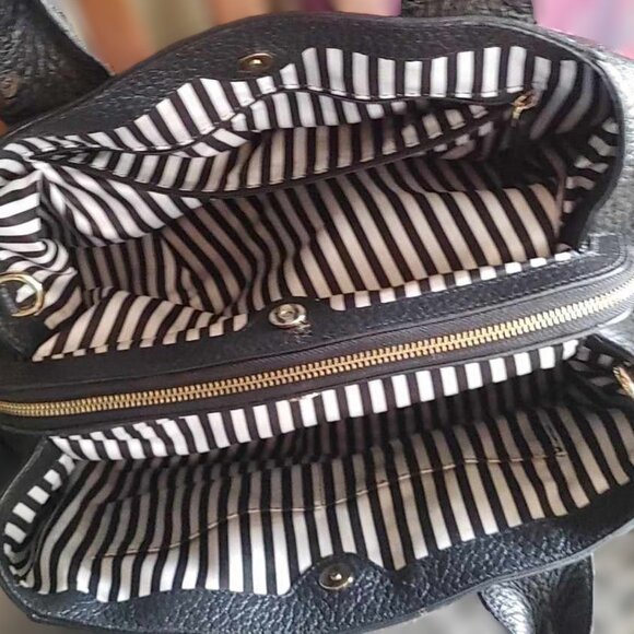 Kate Spade Southport Avenue Sloan WKRU3480 black pebbled leather. - Picture 3 of 3